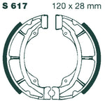 EBC Standard Brake Shoes For Suzuki RM 100 1979-1981 Rear