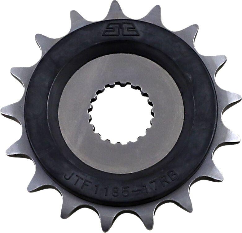 JT Steel Sprocket With Noise Dampener For Triumph Bonneville 900 T100 ABS 2017-2024 Front 17T