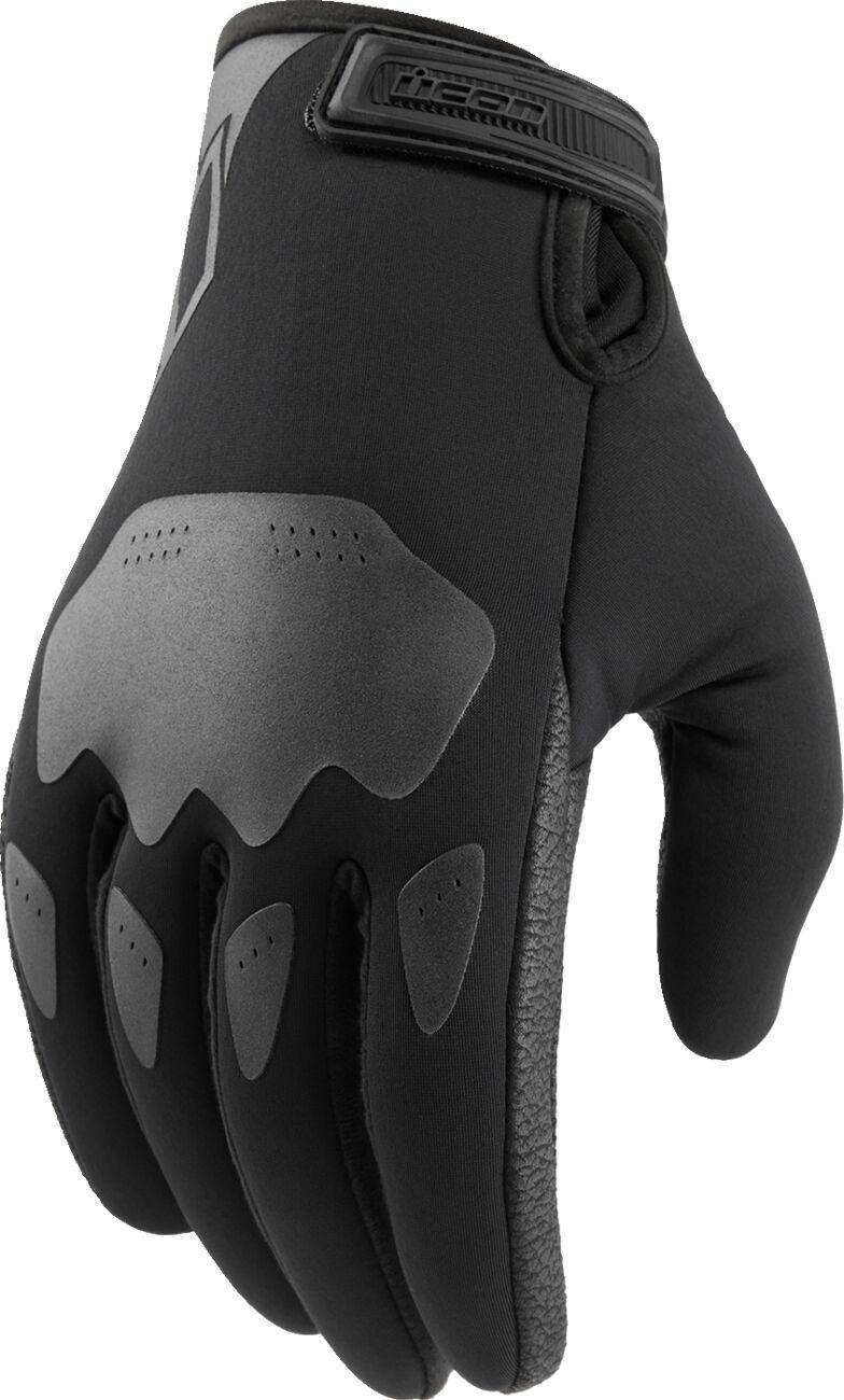 Icon Hooligan Insulated Gloves - Black