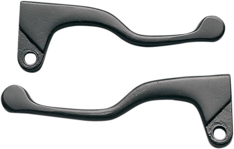 Parts Unlimited Shorty Power Brake & Clutch Lever Set For Honda XL100S 1985 US Models - Black