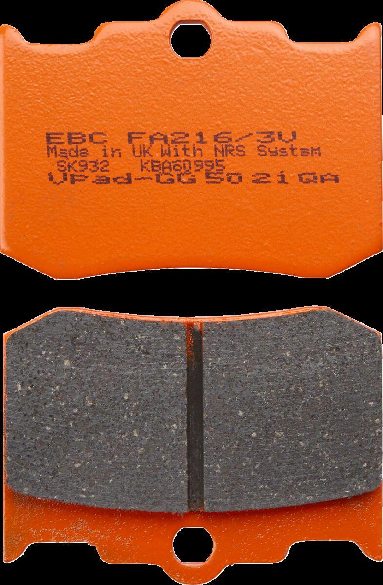 EBC Semi-Sintered "V" Brake Pads For Indian SPIRIT 88