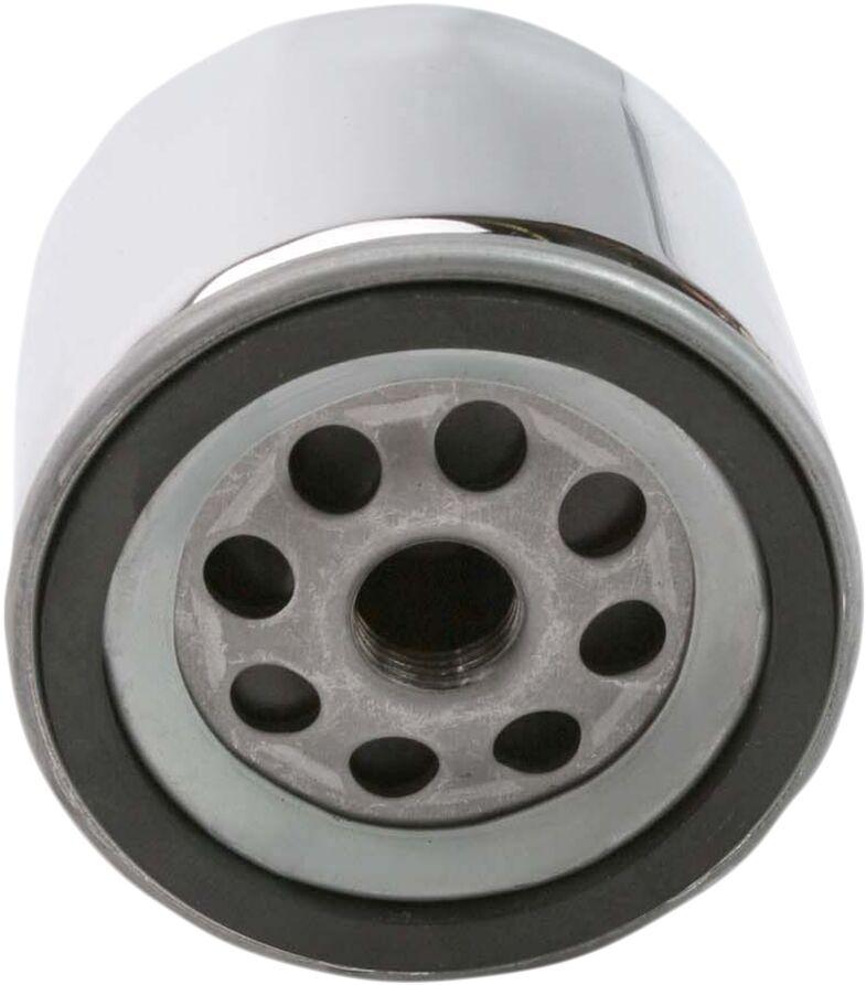 Drag Specialties Spin-On Oil Filter For Harley Davidson FLH 1340 1982-1984 - Chrome