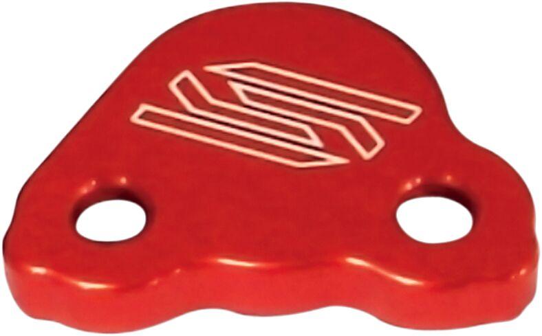 Scar Brake Reservoir Cover For Kawasaki KFX450R 2x4 Rear - Red
