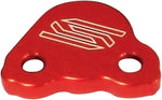 Scar Brake Reservoir Cover For Kawasaki KFX450R 2x4 Rear - Red