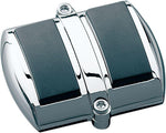 Kuryakyn Brake Pedal Cover For Harley Davidson FXDF 1584 2009 - Black/Chrome