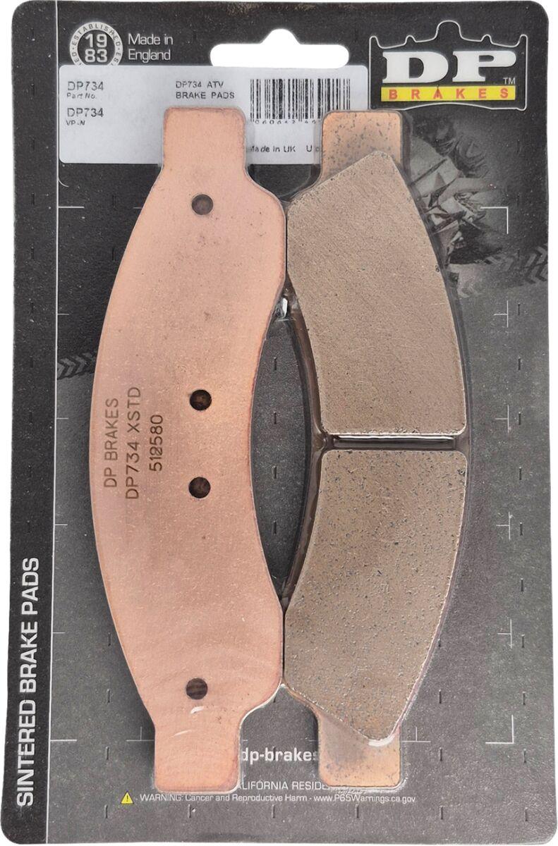 DP Brakes ATV/UTV Sintered Metal Brake Pads For Can Am Maverick R 999 EFI 4X4 Front