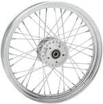 Drag Specialties Laced Wheel For Harley Davidson FXD 1450 2000-2003 19x2.5 Front - Chrome Silver