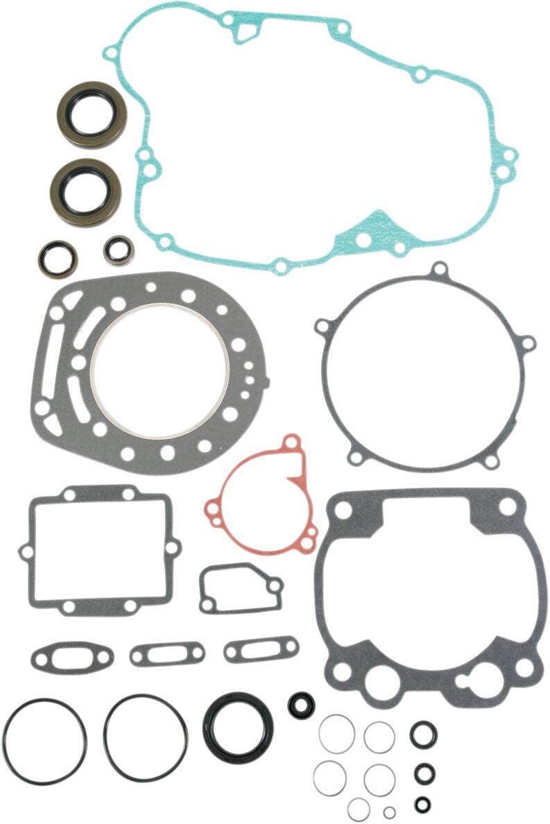 Moose Racing Complete Gasket & Oil Seal Kit For Kawasaki KX500 1989-2004