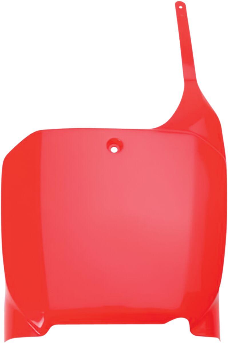UFO Front Number Board For Honda CR125 2000-2003 - CR Red