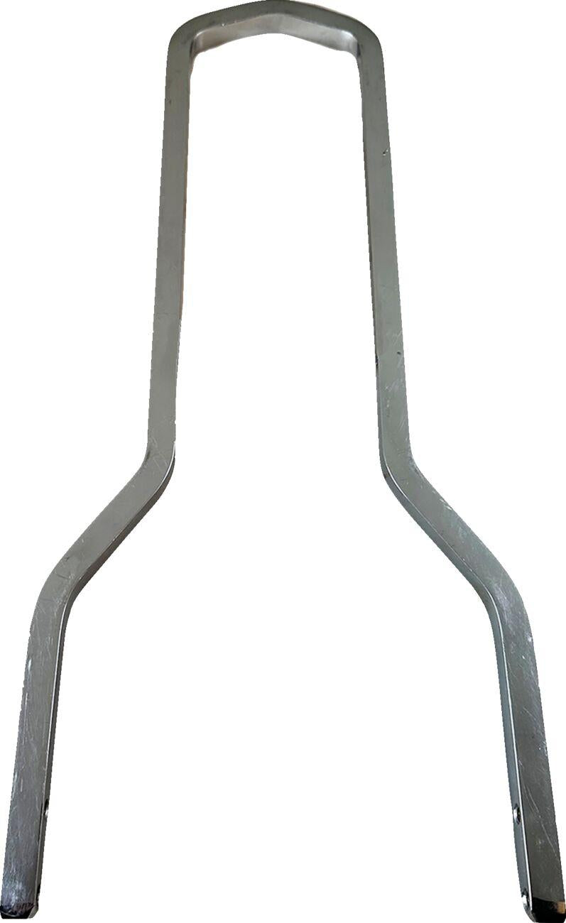 Drag Specialties Square Sissy Bar For Harley Davidson FLDE 1750 2018-2020 37.5 cm - Chrome