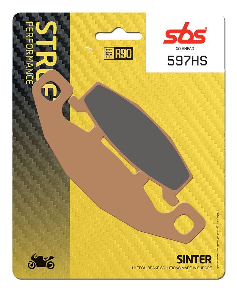 SBS HS Street Excel Sintered Front Brake Pads For Suzuki DR800S 1991-1995