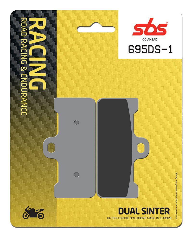 SBS DS Dual Sintered Front Brake Pads For Aprilia SXV 450 2008-2010