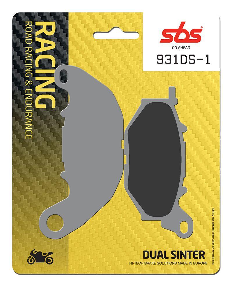 SBS DC Dual Carbon Front Brake Pads For Yamaha YZF-R25 2015-2020