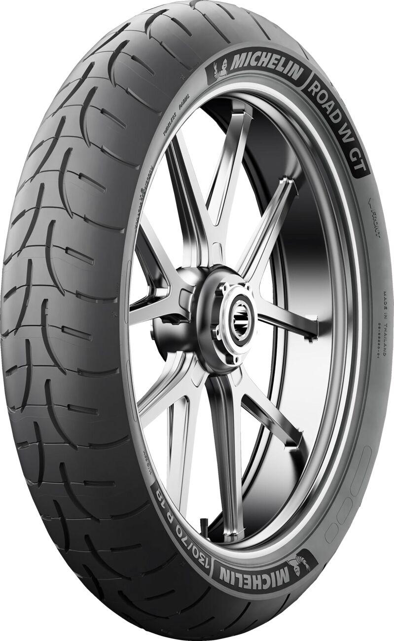 Michelin Road W GT Front Tyre Blackwall TL 63H 130 70R18"