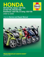 Haynes Service Manual For Honda FES 125 2001-2009