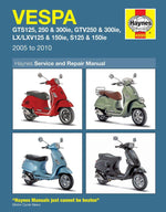 Haynes Service Manual For Vespa GTS 125 2009-2010