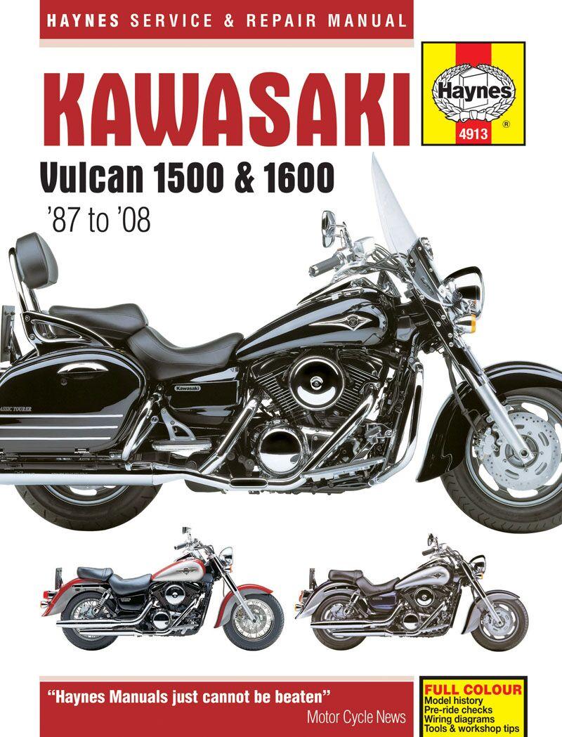 Haynes Service Manual For Kawasaki VN 1500 1996-2003