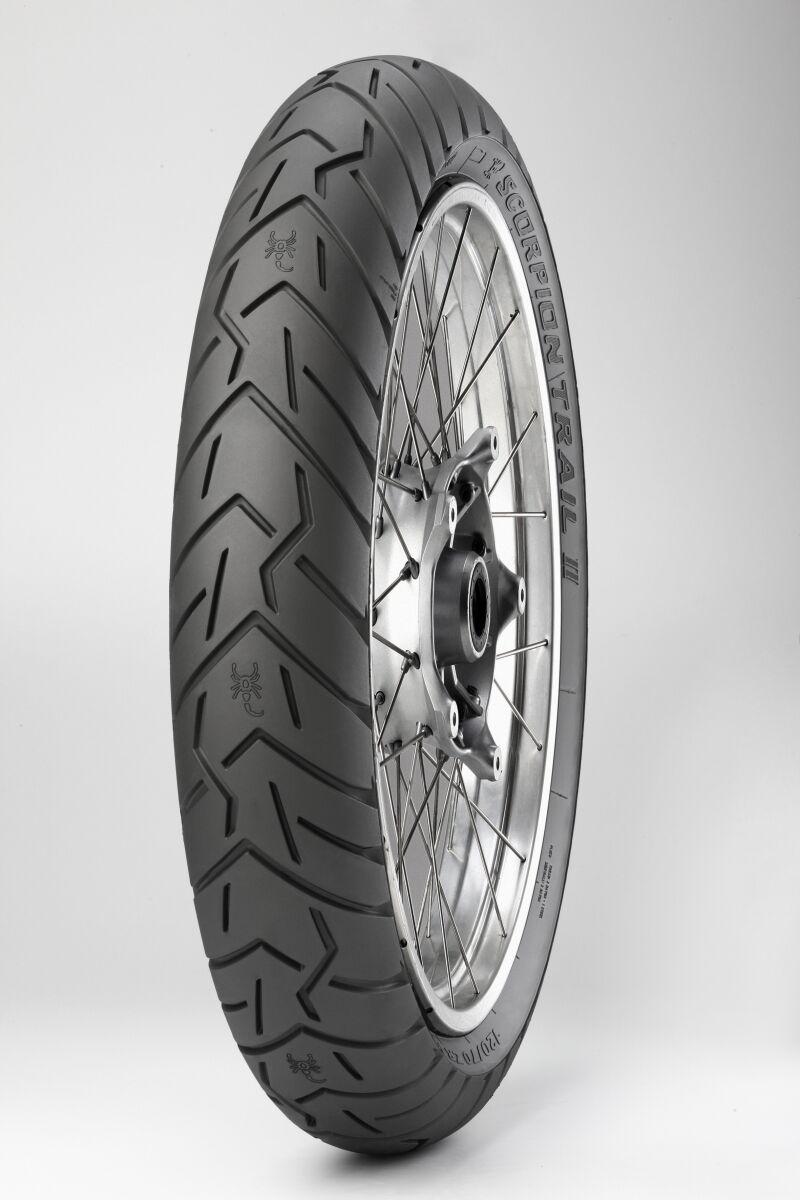 Pirelli Scorpion Trail II Front Tyre TL 59V 110/80R19"
