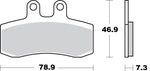 Moto Master Ceramic Brake Pads For Honda CA 125 1997-2000 Front