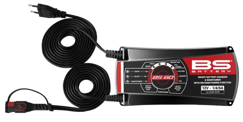 BS Battery BS60 Smart Battery Charger & Maintainer with Reconditioning Function