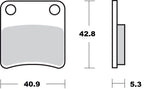 Moto Master Ceramic Brake Pads For Honda CRF1000LD ABS 2016-2019 - Rear