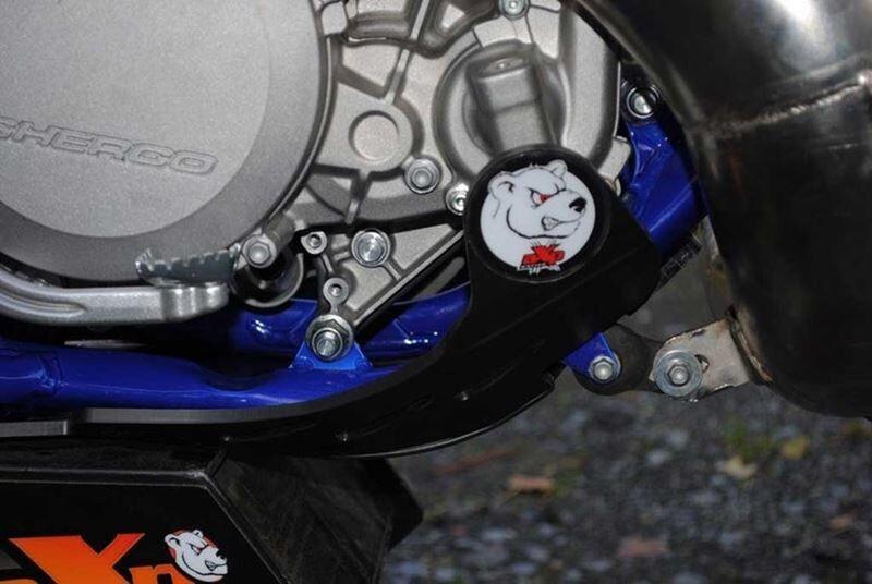 AXP Skid Plate For Sherco SC 250 2019-2020 - Black