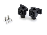Puig Adjustable Footpeg Adaptors For Yamaha Tenere 700 2019-2025 - Black