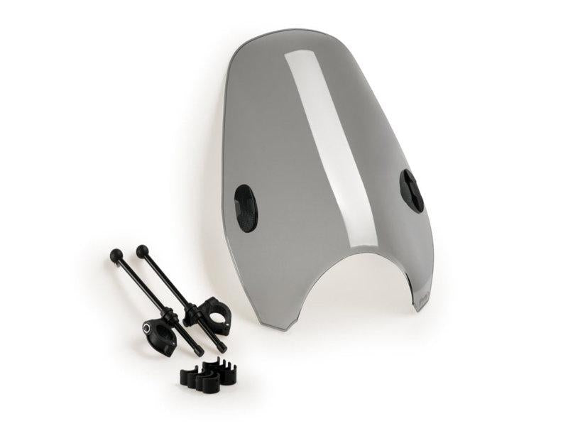 Puig Custom II Screen For Suzuki 125 XT 1999-2000 - Light Smoke