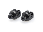 Puig Footpeg Adaptors For Kawasaki Ninja 1000 SX 2020-2024 - Black