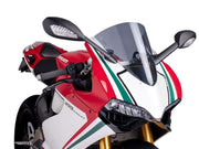 Puig R-Racer Screen For Ducati 1199 Panigale 2012-2014 - Light Smoke