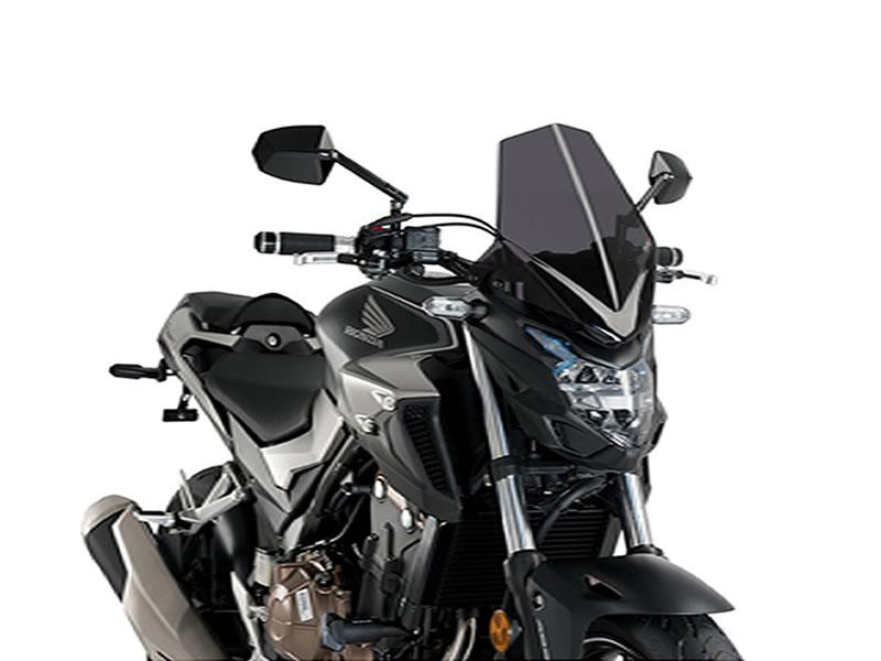 Puig New Generation Sport Screen For Honda CB500 F 2016-2024 - Dark Smoke