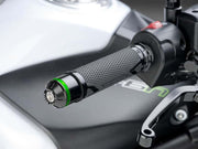 Puig Short Bar End Weights With Coloured Rim For Yamaha MT-07 Tracer 2016-2017 - Black