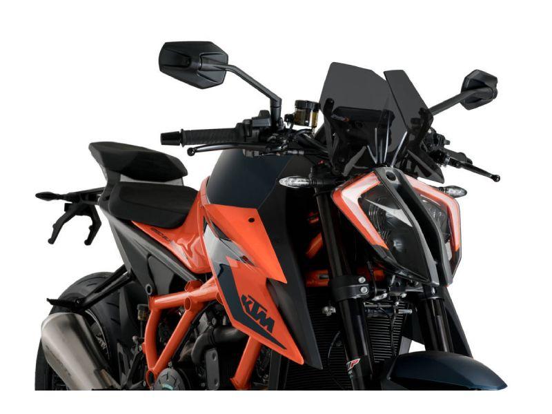 Puig New Generation Sport Screen For KTM 1290 Super Duke R 2020-2024 - Dark Smoke