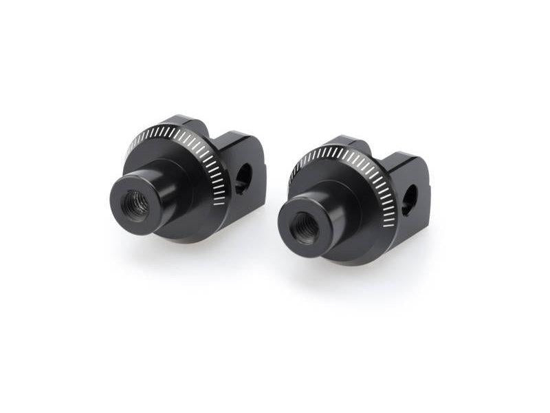 Puig Footpeg Adaptors For Suzuki B King 2008-2011 - Black