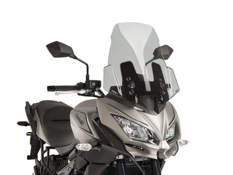 Puig Touring Screen For Kawasaki Versys 650 2015-2021 - Light Smoke