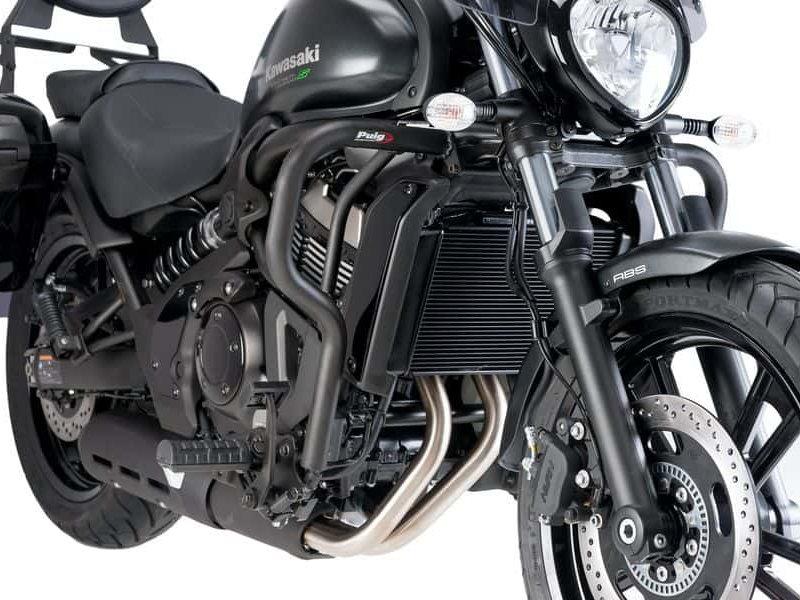 Puig Engine Guard For Kawasaki Vulcan 650 S 2015-2025 - Black