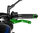 Puig Short V3 Clutch Lever For Ducati 1098 2007-2008 - Green With Green Selector