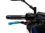 Puig Extendable Folding V3 Brake Lever For Ducati 1098 2007-2008 - Blue Extender With Red Selector