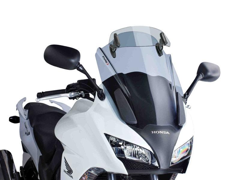 Puig Touring Screen With Extender For Honda CBF1000 F 2010-2016 - Light Smoke