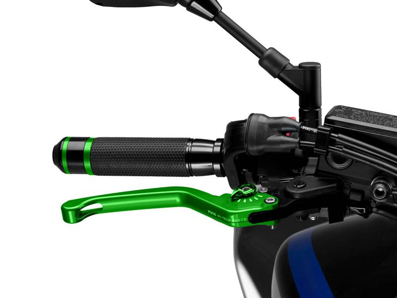 Puig Fixed V3 Brake Lever For Ducati 1098 2007-2008 - Green With Green Selector