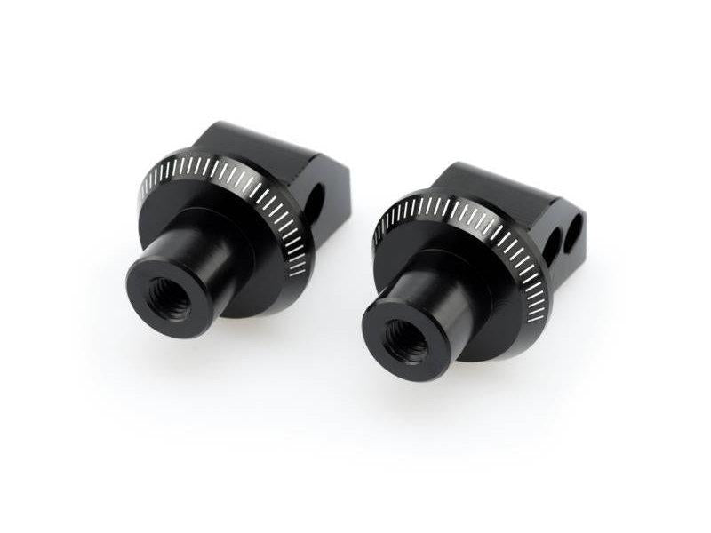 Puig Pillion Footpeg Adaptors For Honda CB1000 R Neo Sports Cafe 2018-2025 - Black