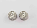 Puig Thruster Bar End Caps For KTM 125 Duke 2011-2023 - Silver