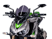 Puig New Generation Touring Screen For Kawasaki Z1000 2014-2020 - Dark Smoke