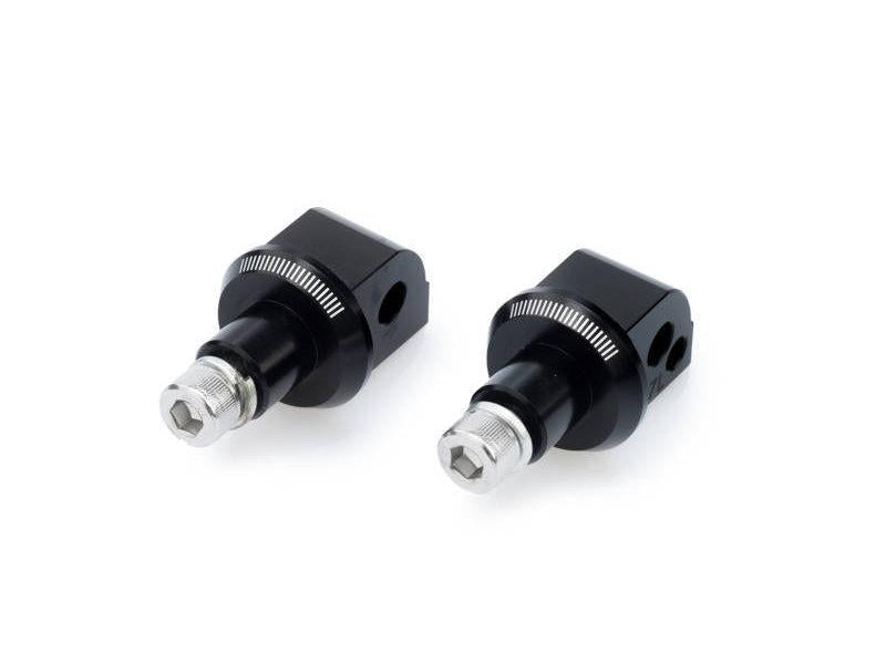 Puig Footpeg Adaptors For Ducati Monster 1200 2014-2020 - Black