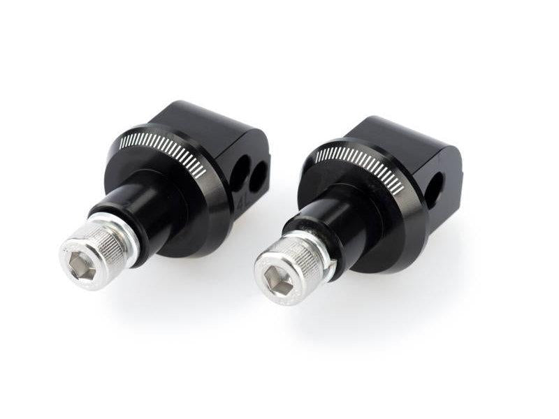Puig Pillion Footpeg Adaptors For BMW F750 GS 2018-2024 - Black