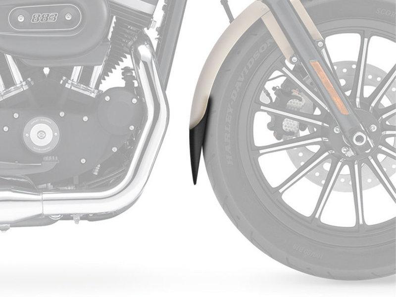 Puig Front Fender Extender For Harley Davidson Dyna Low Rider FXDL 1993-2009 - Black