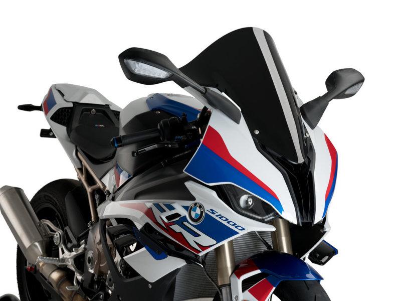 Puig R-Racer Screen For BMW M1000RR 2021-2022 - Black