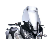 Puig Touring Screen With Extender For Suzuki V-Strom 650 2004-2011 - Light Smoke