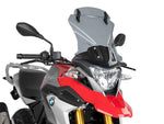 Puig Touring Screen With Extender For BMW G310 GS 2017-2025 - Light Smoke