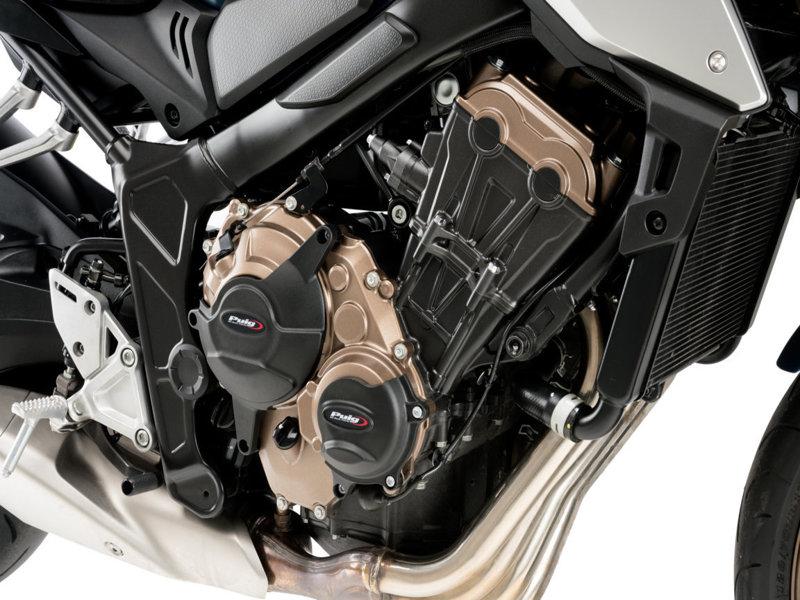 Puig Engine Guard For Honda CB650 R Neo Sports Cafe 2021-2023 - Black
